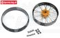 PRO283600T3 Pro-Spec V2 vorder felge Schwarz/Gold, set