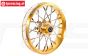 VITASFR-GD Promoto Speichen felge vorne Gold, 1 St.