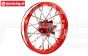 VITASFR-RD Promoto Speichen felge vorne Rot, 1 St.