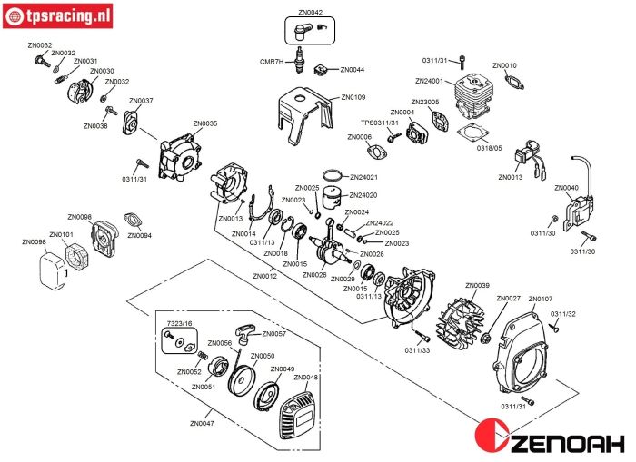 Bauanleitung Zenoah G240