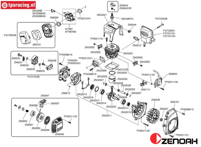 Bauanleitung Zenoah G320