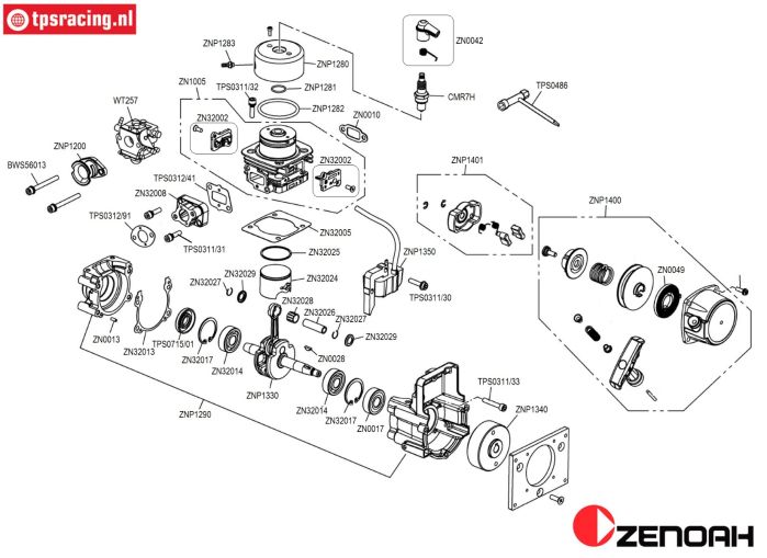 Bauanleitung Zenoah G320PUM