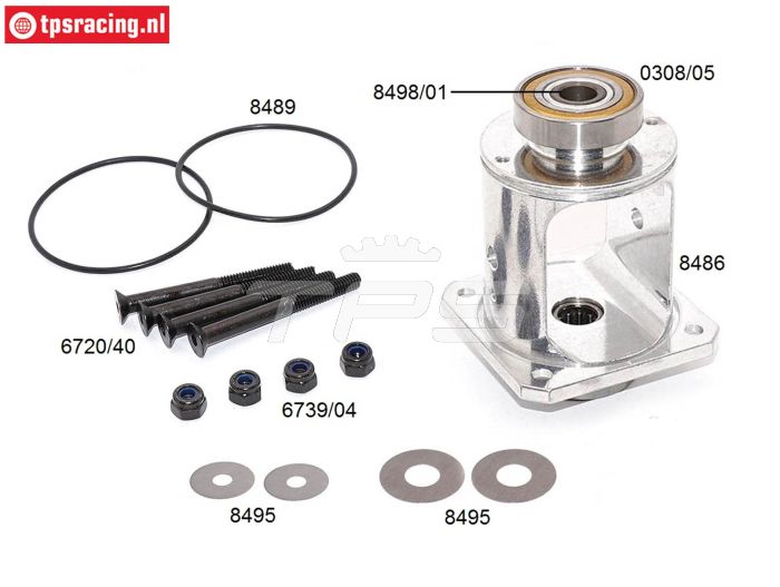 Konstruktionszeichnung Differential FG68405/01