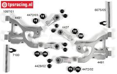 FG68401 Alu-Querlenker hinten unten 1/6, Set