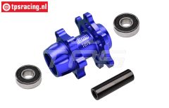 MX006-B PROMOTO Alu-Radachse vorne Blau, Set