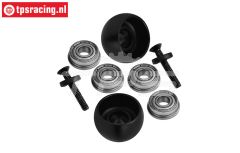 MX040-BK PROMOTO Seitenst. rollen Schwarz, Set