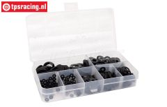 TPS1150/80 Nylonringe-Sortiment 2~8 mm, 350-tlg.