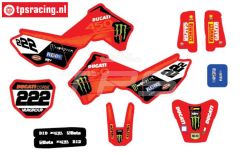 CS0980/36 PROMOTO Aufkl. DUCATI 450 Desmo, Set