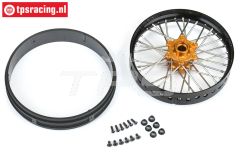 PRO283600T3 Pro-Spec V2 vorder felge Schwarz/Gold, set