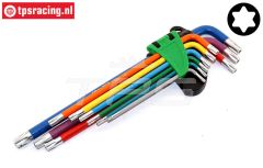 TPS2020/20 Torx-Schlüsselsatz T10~T50 mm, 9-tlg.