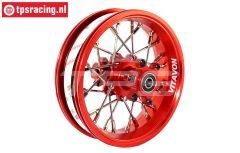 VITASRR-RD Promoto Speichen felge hinten Rot, 1 St.