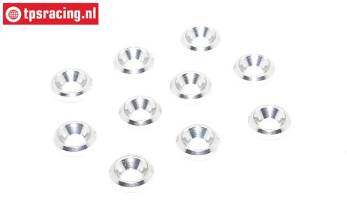 TPS1233/03 Alu-Senkring Ø3 mm Silber, 10 st.