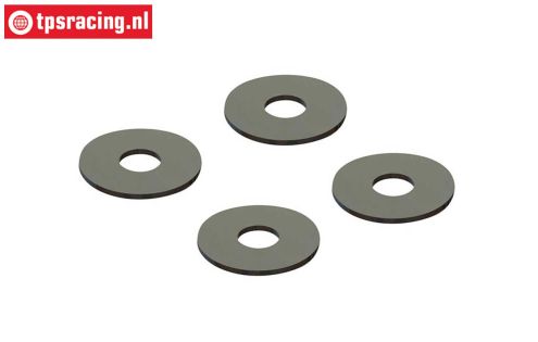 ARA709051 ARRMA Passscheibe Ø3,4-Ø10-D0,5 mm, 4 St.