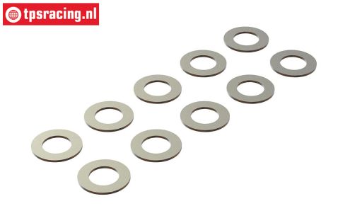 ARA709063 ARRMA Passscheibe Ø4,1-Ø7,4-D0,35 mm, 10 St.