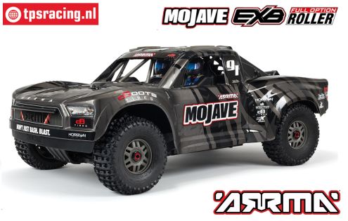 ARA7204 ARRMA 1/7 Mojave 4X4 EXB BASH ROLLER Schwarz