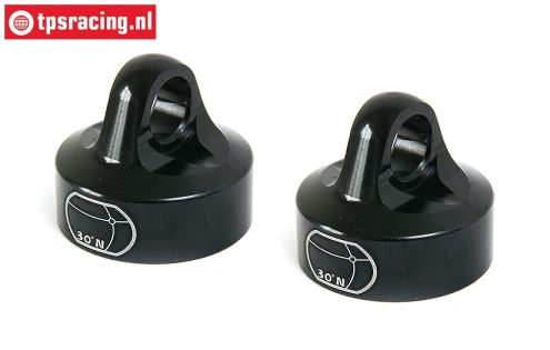 BWS55044Z Stoßdämpfer kappe Schwarz Ø24 mm, 2 st.