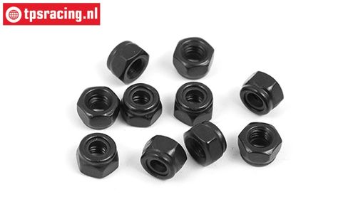 BWS56057 Stahlmutter Selbstsichernd M4, 10 st.
