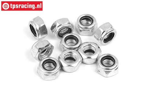 BWS56059 Stahlmutter Selbstsichernd M6, 10 st.
