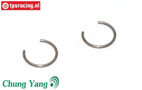 CY0311/07 Kolbenb. sicherung Ø9,5 mm, 2 st.