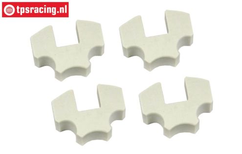 FG10530/02 Teflon Kupplungsbacken Ø53 mm, 4 st.