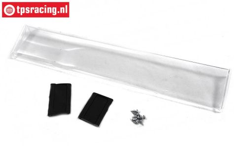 FG5173 Heckspoiler Porsche GT3 RSR glasklahr, Set