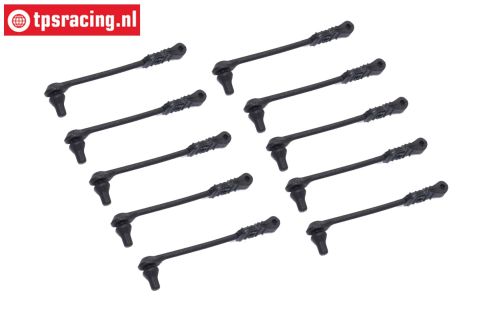 TPS6013/60 TPS Klammern Gummi L45 mm, 10 St.