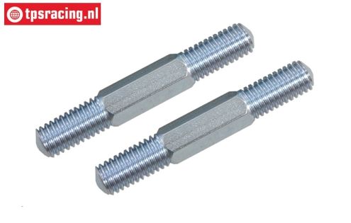 FG6076/01 Stahl Gewindestange M8-L61 mm, 2 St.