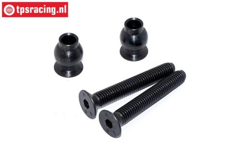 FG6077/05 Kugel mit schraube Ø5/Ø10-H13 mm, Set