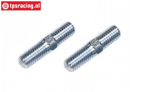 FG6100/03 Stahl Gewindestange M8 L/R-L36 mm, 2 St.