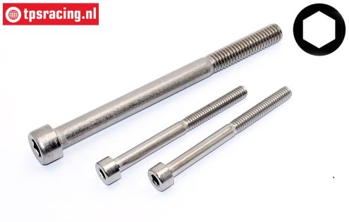 FG6183/02 Edelst. Zylinderkopf schraube M4-M6, Set