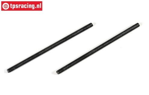 FG6254 Gewindestange M4R-L88 mm, 2 St.