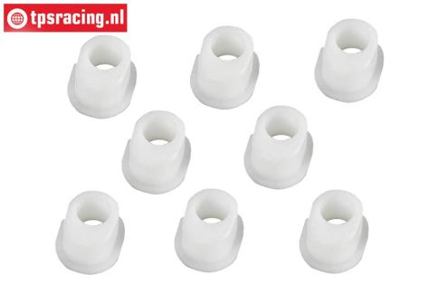 FG6496/04 Teflon Gleitbuchse mit flansch, 8 St.