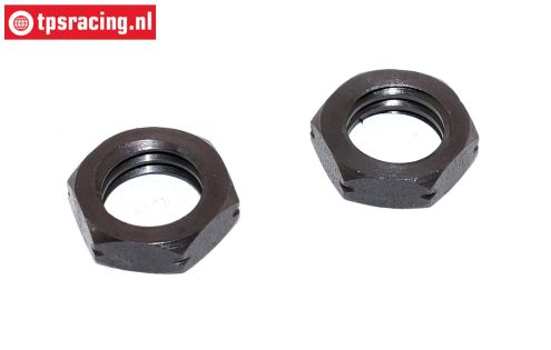 FG66226/02 Stahl Mutter Flach M10L-H5 mm, 2 St.