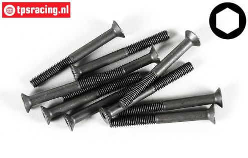FG6720/40 Senkkopf schraube M4-L40 mm, 10 st.