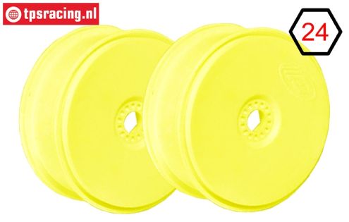 FG67216 1/6 Diskfelge Tire Safe Gelb Ø130-B65 mm, 2 St.