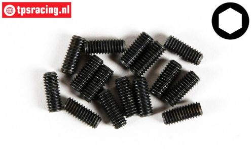 FG6729/10 Gewindestange M4-L10 mm, 15 st.
