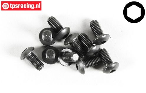 FG6735/12 Linsenkopf schraube M5-L12 mm, 10 st.