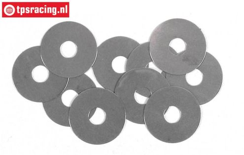 FG6743 Stahl Passcheibe Ø5-Ø17-H0,1 mm, 10 St.