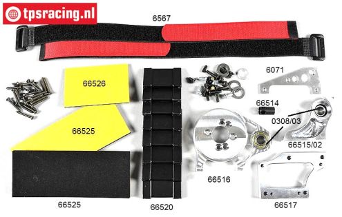 FG68510 Elektro-Umrüstsatz 1/6 2WD-WB465, Set