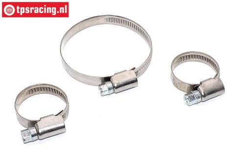FG7118 RVS Schlauchschelle, Set