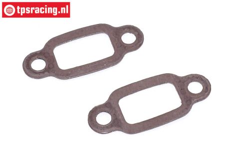 ZN0010 Zenoah Schalldämpfer dichtung mit Stahlkern, 2 st.