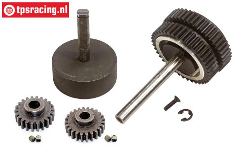 FG7450 2-Gang Getriebe FG 1/5 2WD, Set