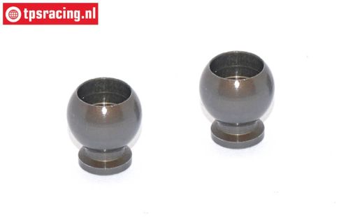 FG7475/02 Alu-Silicium Gelenkkugel Ø5/Ø10-H11, 2 St.