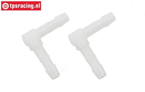 FG8381/01 90° Anschluss Ø3-Ø4 mm, 2 st.