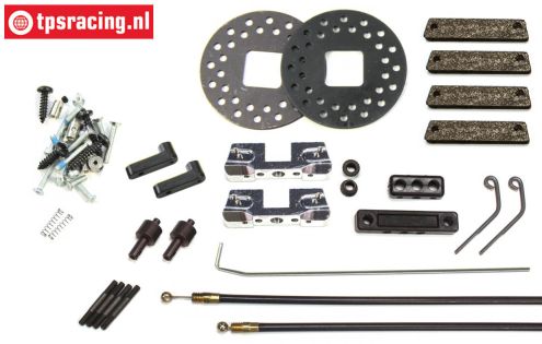 FG10451 Bowdenzug-Bremsen F1 hinten, Set