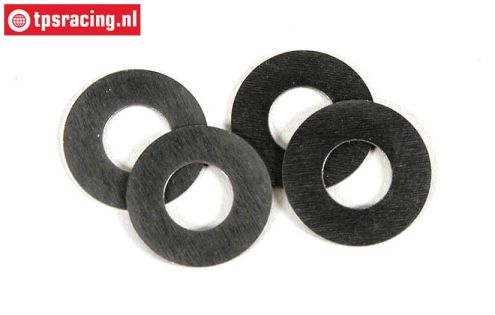 FG8600/13 Stahl Passcheibe Ø8-Ø16-H0,5 mm, 4 St.