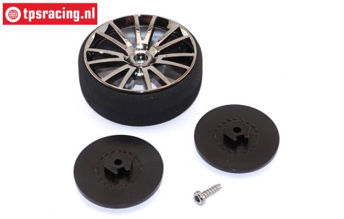 EBT3363 Futaba 10PX Lenkrad Ø54 mm, Set