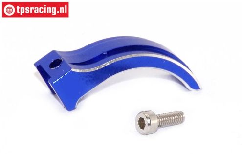 EBT6639B Alu-Gasbremshebel Blau Futaba PX-Serie, 1 st.