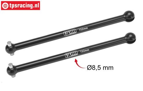5T3/152F/RS-BK LOSI 5IVE-T 3.0 4140 Antr. Achse L162 mm, 2 St.