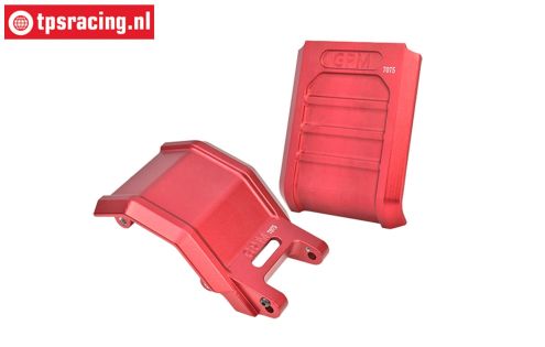 MX016AB-R PROMOTO Alu-Unterfahrschutz Rot, Set